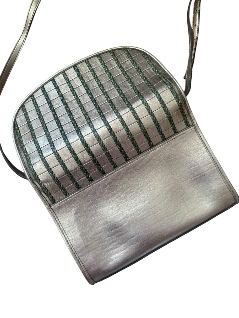 Vintage Silver Festival Crossbody Purse - Picture 6 of 8